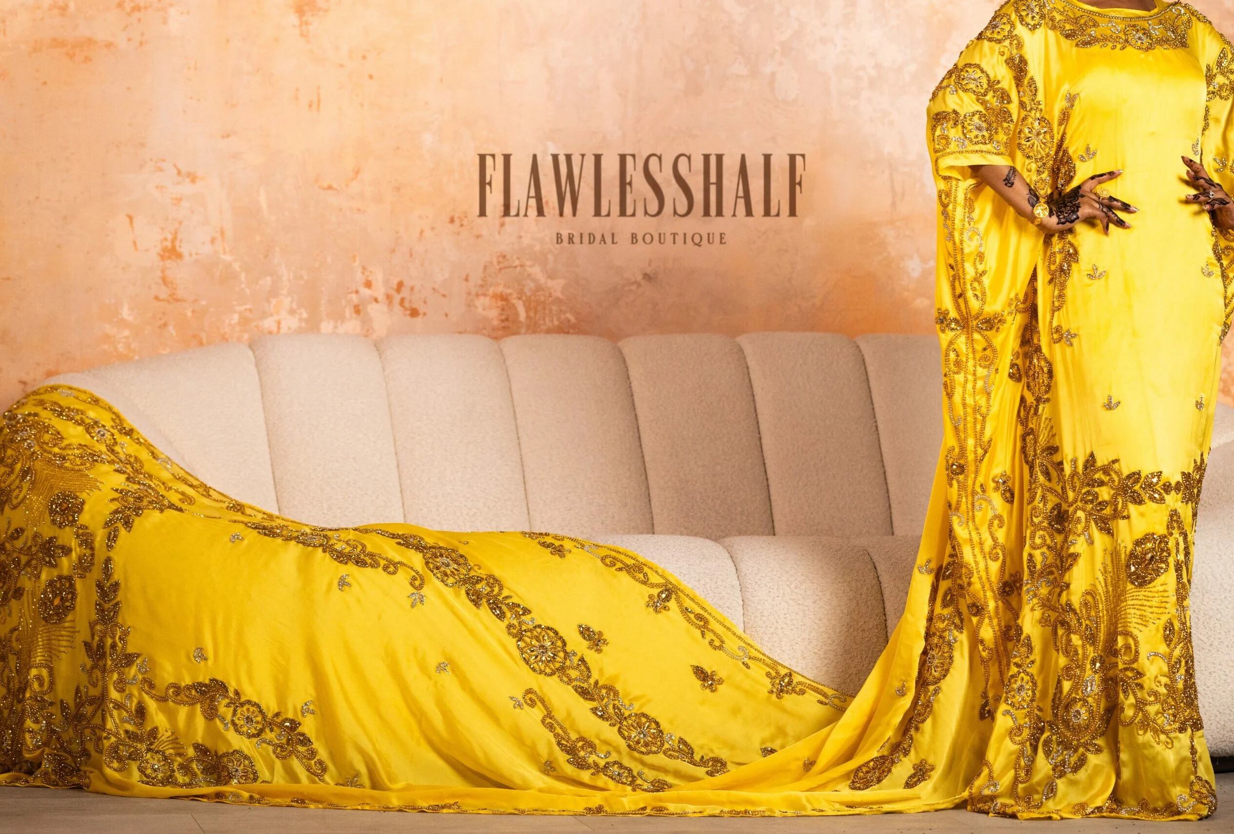 Hadiyah Collection Dirac in Yellow - Image 3