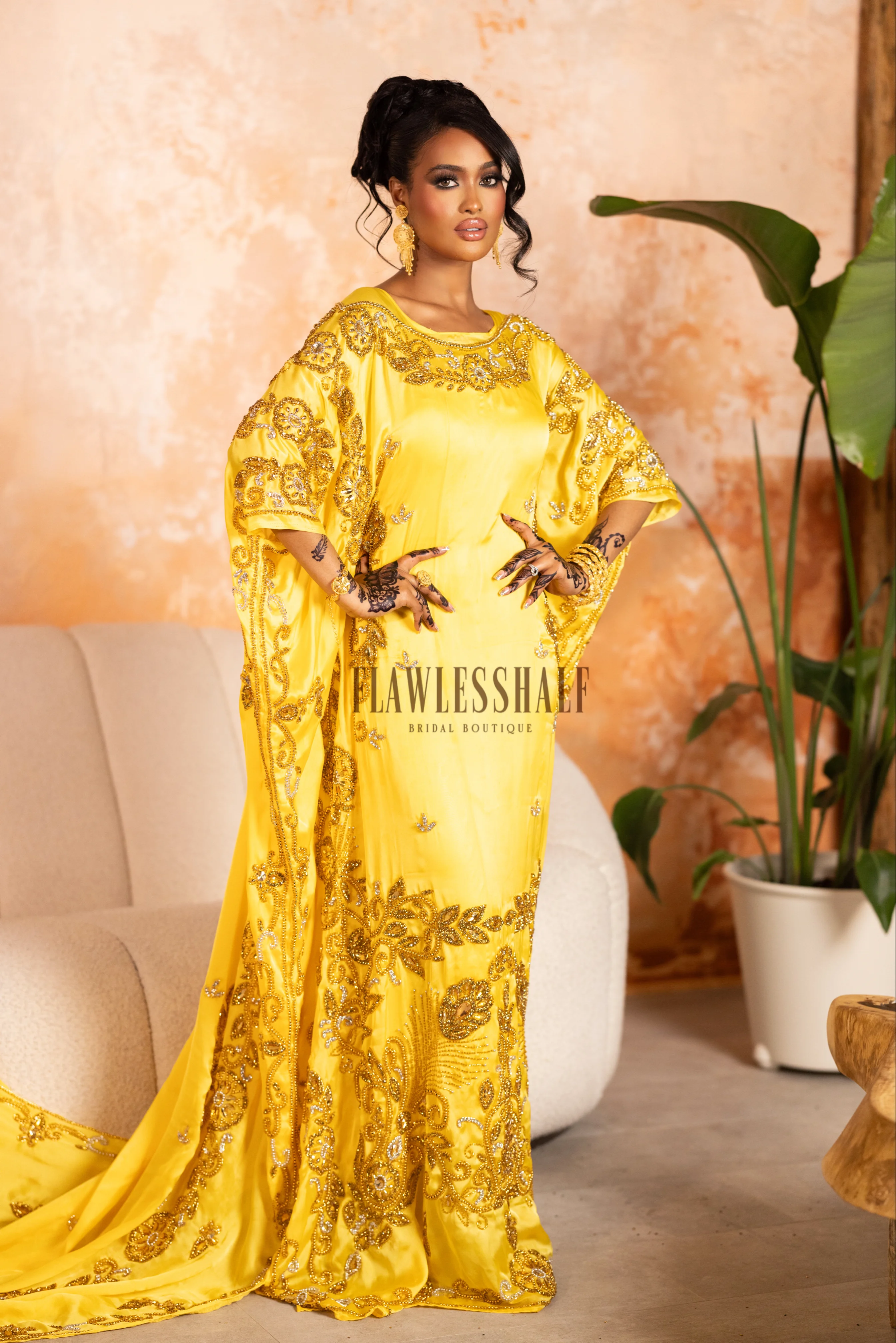 Hadiyah Collection Dirac in Yellow