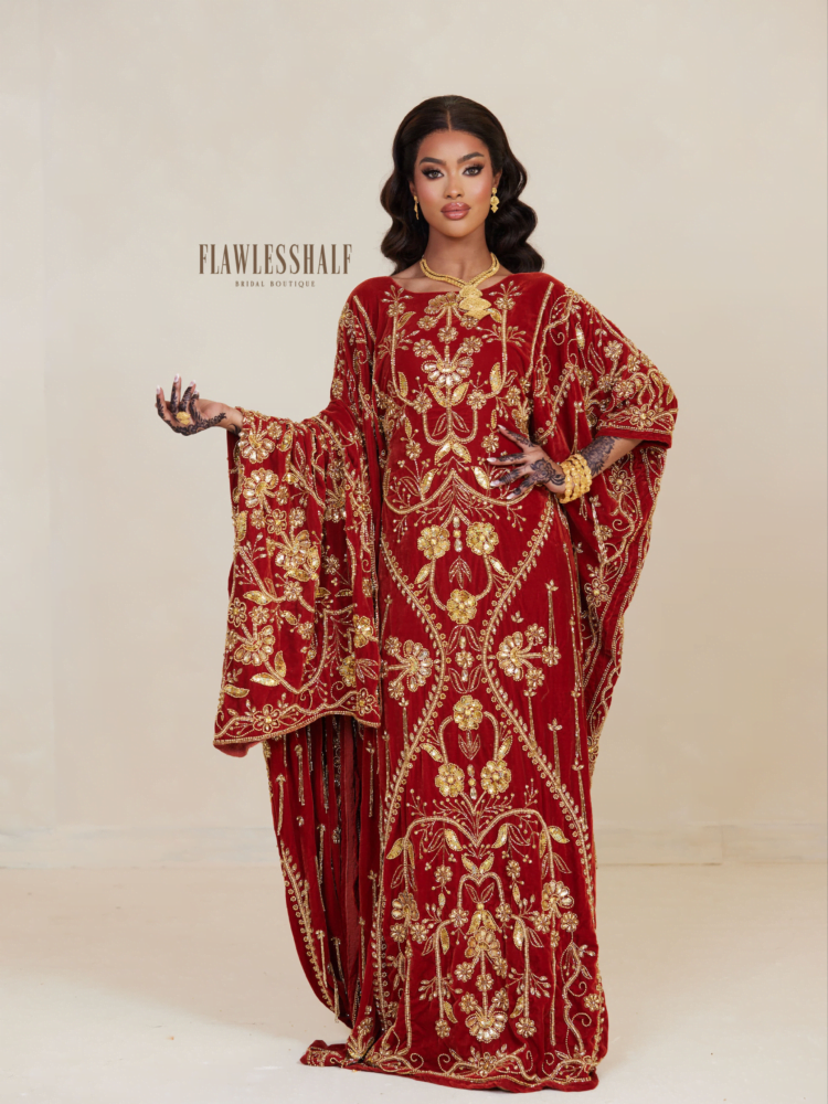 Velvet Collection II Dirac in Burnt Orange