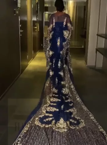 Jawaahir Collection in navy Blue