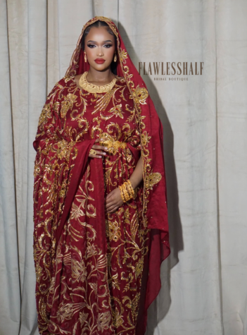Qaalbi Collection in Burgundy